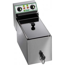 FRIGGITRICE ELETTRICA 8 lt. con rubinetto