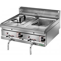 FRIGGITRICE A GAS 10+10 lt.