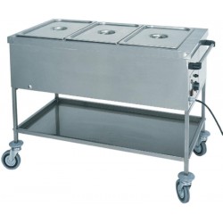 CARRELLO TERMICO inox