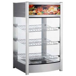 VETRINA RISCALDATA inox