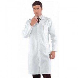 CAMICE MEDICO 110 cm 100% cot