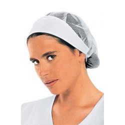 CUFFIA DONNA RETE pol/cot