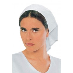 COPRICAPO BIANCO 100% cot